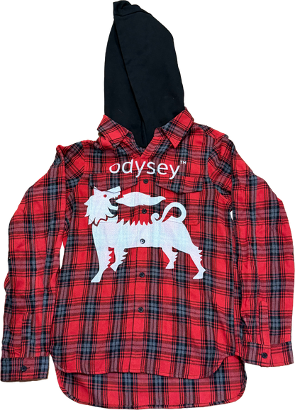 FLANNEL — Red