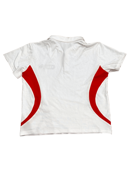 ODY+ POLO — White / Red