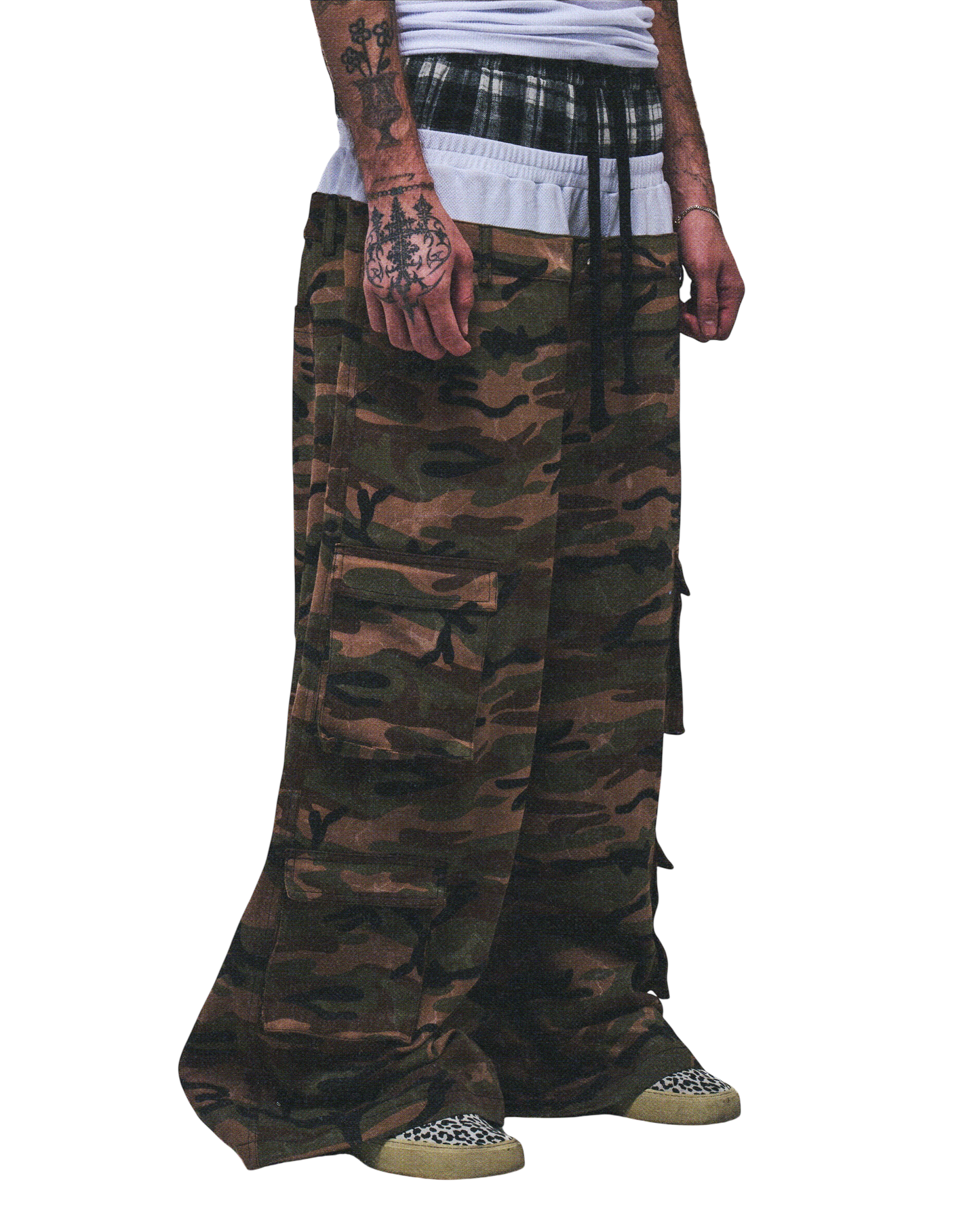 “EXPLODER” Triple Waisted Cargo Pant